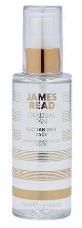 JAMES READ Gradual Tan H2O Tan Facial Mist pašiedeguma sprejs, 100 ml