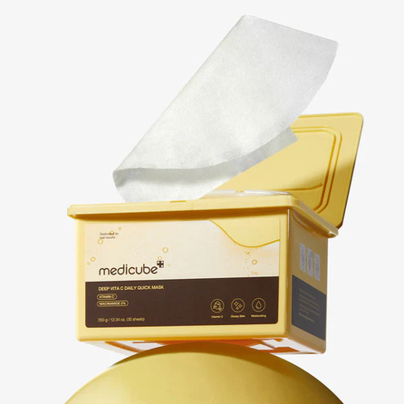 MEDICUBE Deep Vita C Daily Quick sejas maska, 30 gab.