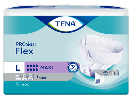 TENA Flex Maxi L autiņbiksītes, 22 gab.
