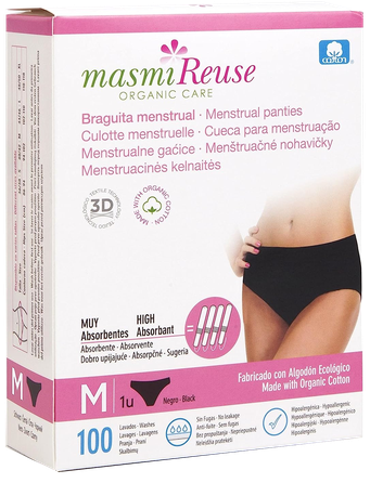 MASMI M menstruālās biksītes, 1 gab.