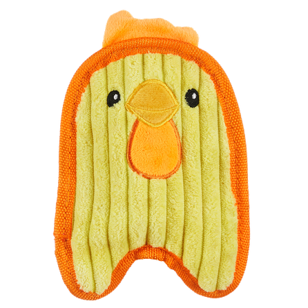 OUTWARD HOUND Durablez Chicky, Dzeltena, Xs rotaļlieta, 1 gab.