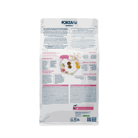 FORZA10 Monodiet Mini Adult Ar Cūku Un Kartupeļiem, Suņiem sausā barība, 1.5 kg