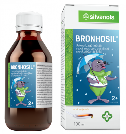 BRONHOSIL šķidrums, 100 ml