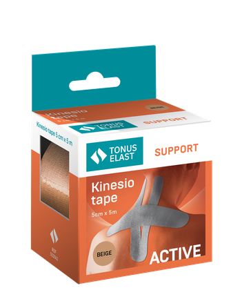 TONUS ELAST Kinesiology Tape 5cm x 5m kinezioloģiskais teips, 1 gab.