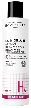 NOVEXPERT  With Hyaluronic Acid micelārais ūdens, 200 ml