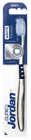 JORDAN Clinic Precision White Soft zobu birste, 1 gab.