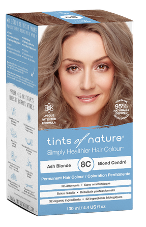 TINTS OF NATURE T8C Ash Blonde matu krāsa, 130 ml