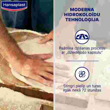 HANSAPLAST Second Skin Protection Hydrocolloid plāksteris, 6 gab.