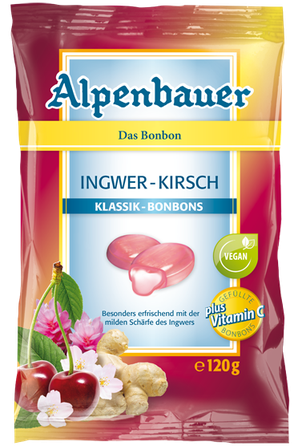ALPENBAUER Ingwer Kirsch konfektes, 120 g