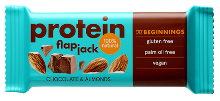 THE BEGINNINGS FlapJack Proteīna Mandeļu batoniņš, 60 g