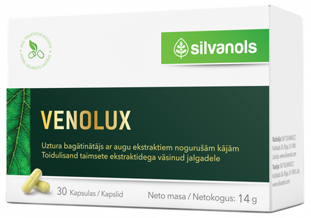 VENOLUX kapsulas, 30 gab.
