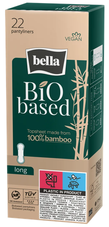 BELLA Bio Based Long ikdienas ieliktnīši, 22 gab.