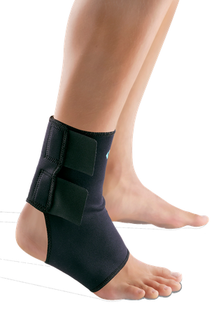 TONUS ELAST 0310 Izmērs 1, Melns elastīgais pārsējs pēdas locītavai, 1 gab.