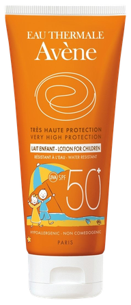 AVENE Sun SPF50+ for Children saules aizsarglīdzeklis, 100 ml
