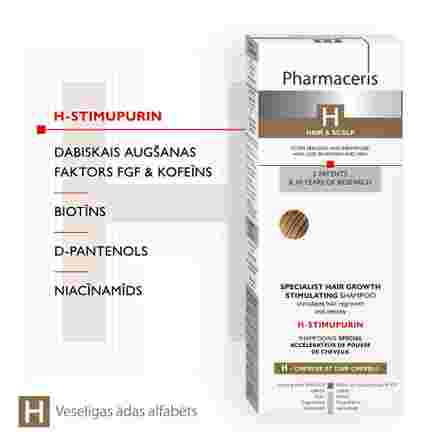 PHARMACERIS H-STIMUPURIN šampūns, 250 ml