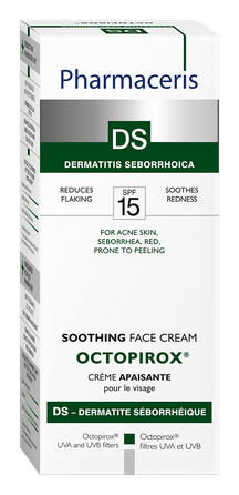 PHARMACERIS DS Octopirox SPF 15 sejas krēms, 30 ml