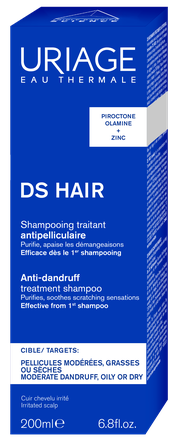 URIAGE DS Hair Anti-Dandruff Treatment šampūns, 200 ml
