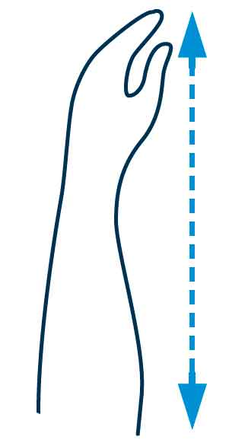 PRIM Excellent Izmērs M fiksācijas rokas atbalsts, 1 gab.