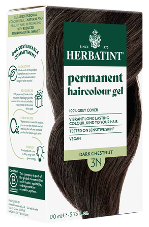 HERBATINT 3N Dark Chestnut matu krāsa, 170 ml
