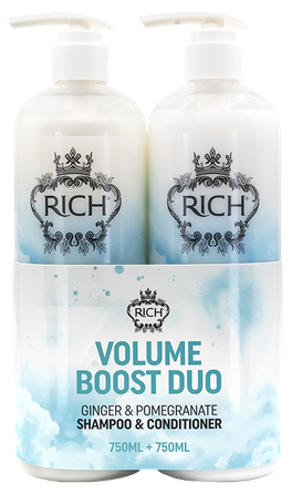 RICH Volume Boost Duo (750 ml+750 ml) komplekts, 1 gab.