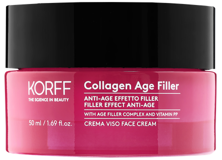 KORFF Collagen Age Filler sejas krēms, 50 ml