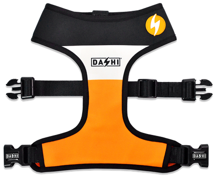 DASHI Stripes3 Orange&Black Neo Mesh  M iemaukti, 1 gab.