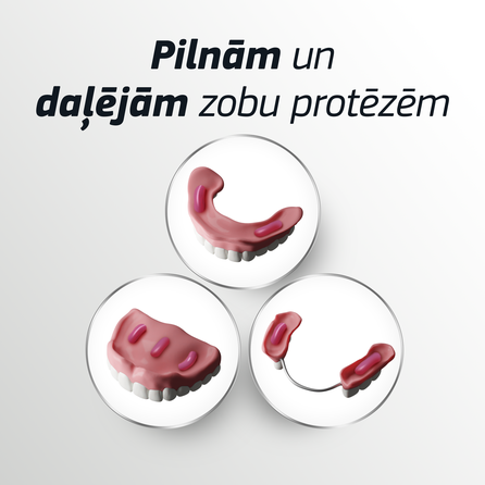 BLEND-A-DENT Complete Strong Hold, Fresh Flavor fiksācijas krēms zobu protēzēm, 47 g