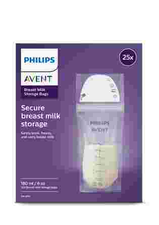 PHILIPS Avent 180 ml krūts piena uzglabāšanas maisiņi, 25 gab.