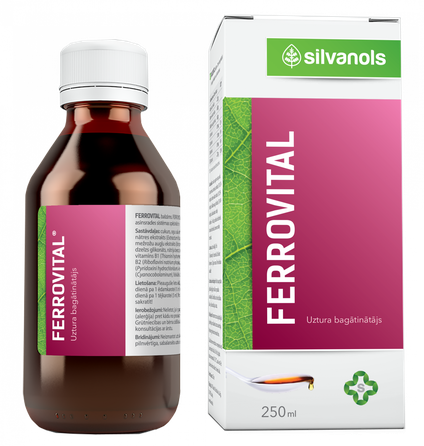FERROVITAL sīrups, 250 ml