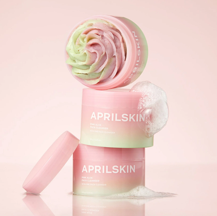APRILSKIN Pink Aloe Pack attīrošs līdzeklis, 120 g