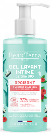BEAUTERRA Bio Calming intīmās kopšanas želeja, 500 ml