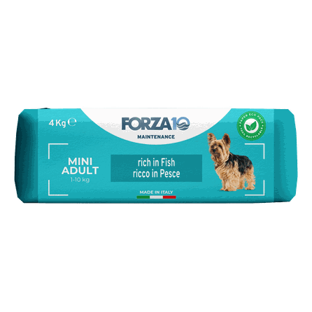 FORZA10 Maintenance Mini Adult Ar Zivīm, Suņiem sausā barība, 4 kg