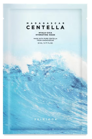 SKIN1004 Madagascar Centella Hyalu-Cica Hydrating sejas maska, 23 ml