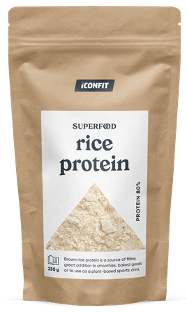 ICONFIT Brown Rice Protein 80 % pulveris, 200 g