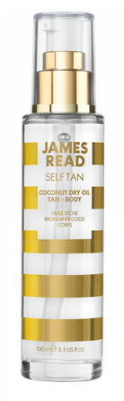 JAMES READ Self Tan Ķermenim Kokosriekstu Sausā eļļa, 100 ml