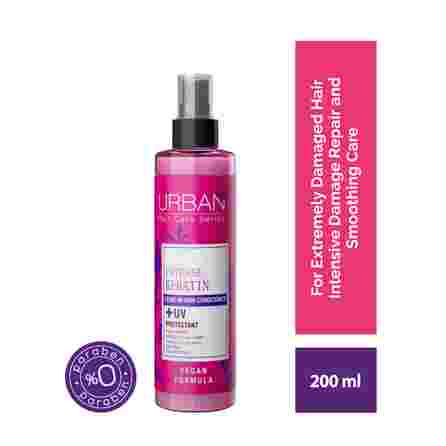 URBAN CARE Intense Keratin Leavi-In matu kondicionieris, 200 ml