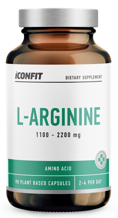 ICONFIT L-Arginine kapsulas, 90 gab.
