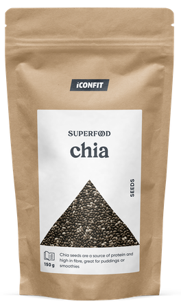 ICONFIT Chia sēklas, 150 g
