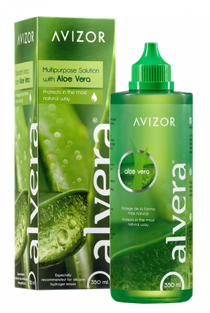 AVIZOR Alvera šķīdums kontaktlēcām, 350 ml