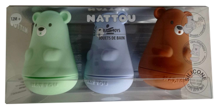 NATTOU Bath Toys komplekts, 1 gab.