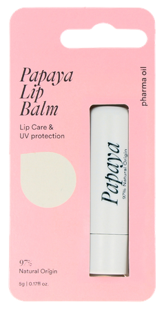 PHARMA OIL Papaya lūpu balzams, 5 g