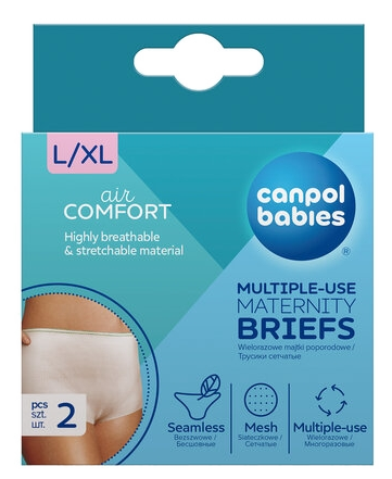 CANPOL BABIES L/XL grūtnieču  biksītes, 2 gab.