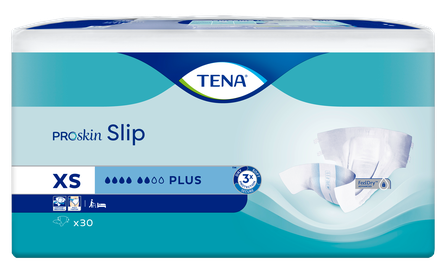 TENA Slip Plus XS autiņbiksītes, 30 gab.