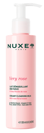 NUXE Very Rose Creamy attīrošs pieniņš, 200 ml