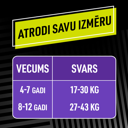 PAMPERS Ninjamas, Nakts, 8-12 gadi, 27-43 kg, Pink biksītes, 9 gab.