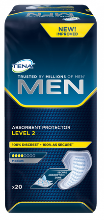 TENA Men Medium Level 2 uroloģiskie ieliktņi, 20 gab.