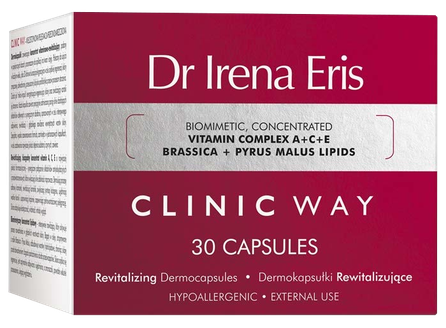 CLINIC WAY  Revitalizing dermocapsules kapsulas, 30 gab.