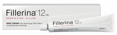 FILLERINA  12HA Grade 4 Nakts sejas krēms, 50 ml