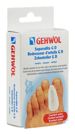 GEHWOL P-Gel Zehenteiler GD pirkstu starplikas, 3 gab.