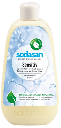 SODASAN Sensitiv trauku mazgāšanas līdzeklis, 500 ml